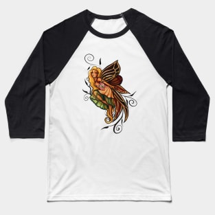 Autumn Fairy Baseball T-Shirt